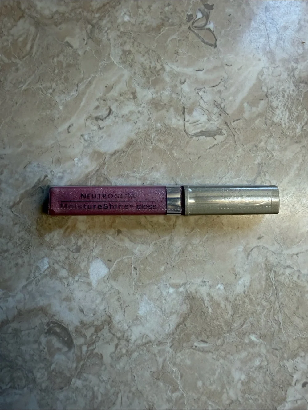 Neutrogena Moisture Shine Pink Shimmer Lip Gloss 07 Ticked New Sealed .22oz 6.4g